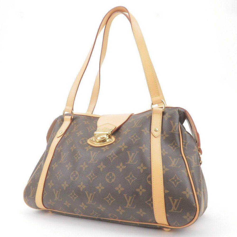 Stresa PM Monogram Canvas Shoulder Bag - Picture 3 of 11